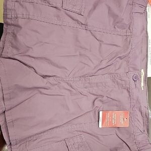 Signature by Levi Strauss Purple Women Shorts Cargos